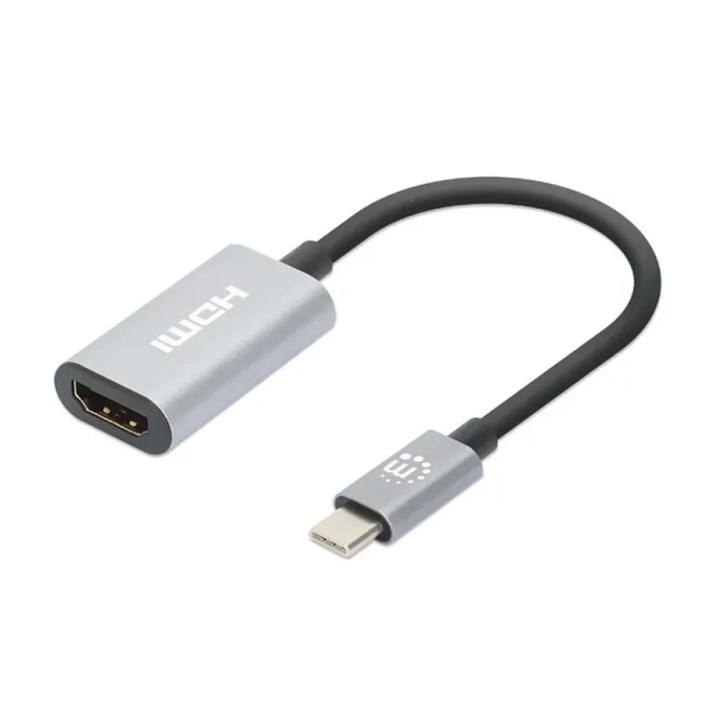 Adaptador Manhattan 153973 - USB-C a HDMI - 4K@60Hz - 153973