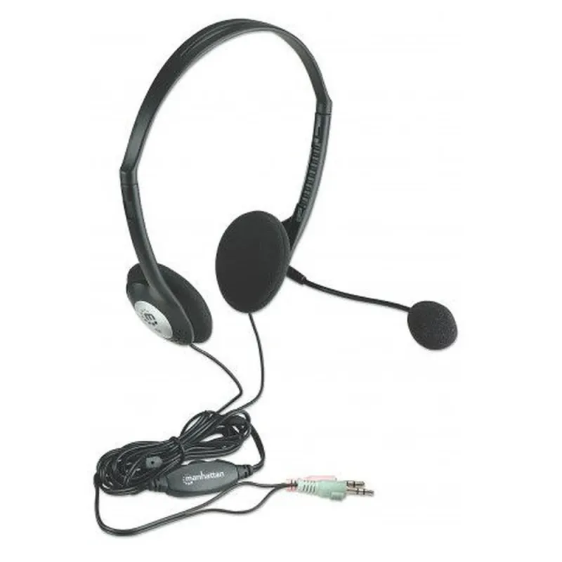 Diadema Manhattan con Micrófono - 2 X 3.5mm - 164429