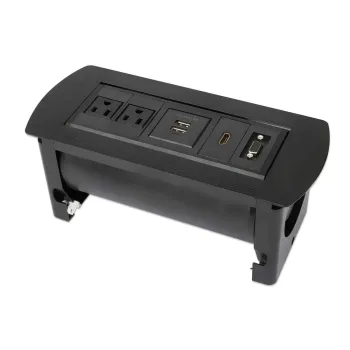 Caja de Conexión Manhattan - 2 Contactos - 2x USB - HDMI -  VGA - 164832