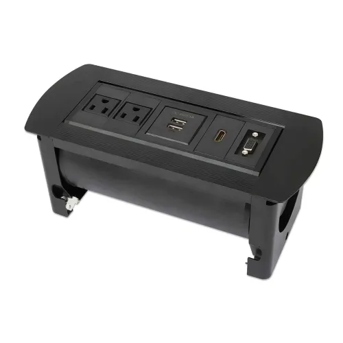 Caja de Conexión Manhattan - 2 Contactos - 2x USB - HDMI -  VGA - 164832