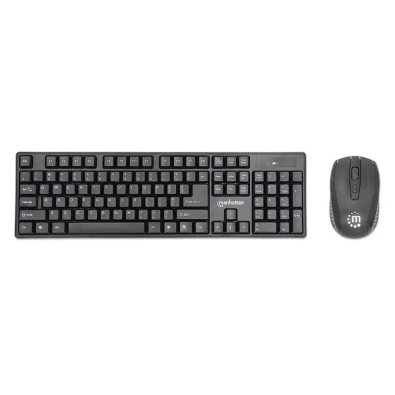 Kit Teclado y Mouse Manhattan 178990 - Inalámbrico - 178990