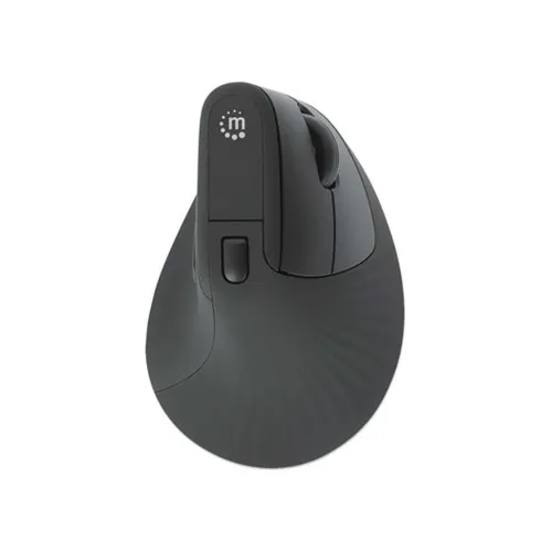 Mouse Manhattan 190336 - Inalámbrico - USB - 6 Botones - Negro - 190336 Mouse Manhattan 190336 - Inalámbrico - USB - 6 Botones - Negro - 190336
