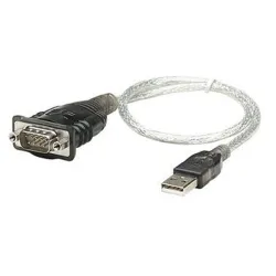 Convertidor Manhattan USB a Serial DB9M - BULK - 205153 Convertidor Manhattan USB a Serial DB9M - BULK - 205153
