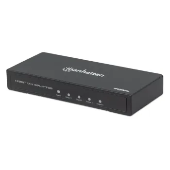 Video Splitter Manhattan 207805 - 4 Puertos HDMI - 4K - 60Hz - 207805