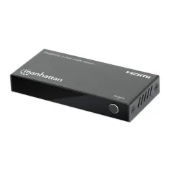 Switch Manhattan 207942 - 2x HDMI - 8K@60Hz - Negro - 207942 Switch Manhattan 207942 - 2x HDMI - 8K@60Hz - Negro - 207942