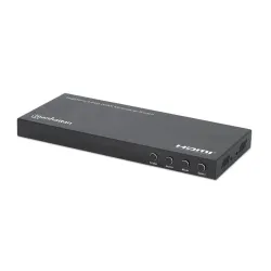 Switch Manhattan 208406 - 4x HDMI - 4K - Negro - 208406 Switch Manhattan 208406 - 4x HDMI - 4K - Negro - 208406