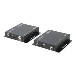 Extensor KVM Manhattan 208413 - HDMI - Cat6 - Hasta 120m - 208413 Extensor KVM Manhattan 208413 - HDMI - Cat6 - Hasta 120m - 208413