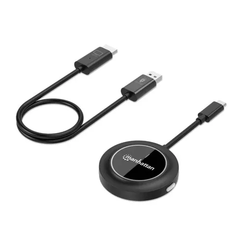 Sistema de Presentación Manhattan 208420 - USB-C a HDMI - Full HD - 208420