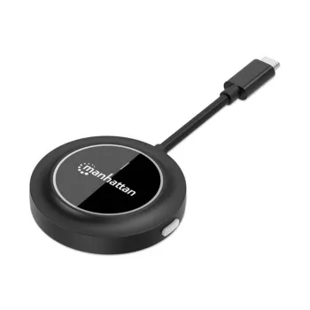 Transmisor Manhattan 208437 - Inalámbrico - USB-C - Full HD - 208437