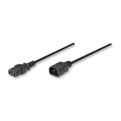 Cable de Alimentación Manhattan - Monitor a CPU - 1.8 m - 301152 Cable de Alimentación Manhattan - Monitor a CPU - 1.8 m - 301152