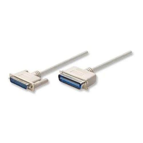 Cable para Impresora Manhattan - DB25 - Macho a CEN36 Macho - 1.8Mts - 303033 Cable para Impresora Manhattan - DB25 - Macho a CEN36 Macho - 1.8Mts - 303033