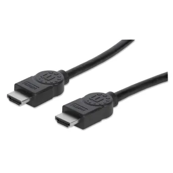 Cable HDMI Manhattan - Macho/Macho - 3m - Negro - En Bolsa - 306126
