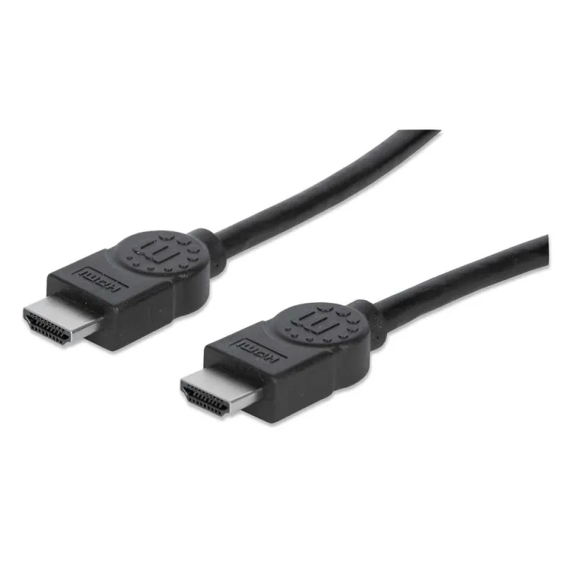 Cable HDMI Manhattan - Macho/Macho - 3m - Negro - En Bolsa - 306126