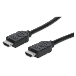 Cable de Video Manhattan HDMI Macho a Macho - 5mts - Negro - 306133 Cable de Video Manhattan HDMI Macho a Macho - 5mts - Negro - 306133