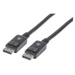 Cable DisplayPort Manhattan - Macho a Macho - 1m - Negro - 306935 Cable DisplayPort Manhattan - Macho a Macho - 1m - Negro - 306935