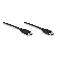 Cable DisplayPort Manhattan - 3m - Negro - 307093 Cable DisplayPort Manhattan - 3m - Negro - 307093