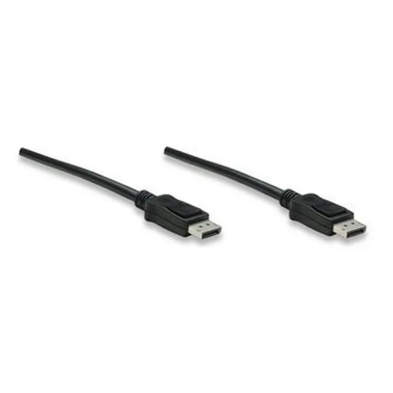 Cable de Video Manhattan 307116 - DisplayPort - 2M - Blindado - Negro - 307116
