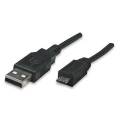 Cable de Video Manhattan 307178 - USB 2.0 a Micro-B - 1.8M - 307178 Cable de Video Manhattan 307178 - USB 2.0 a Micro-B - 1.8M - 307178