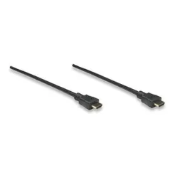 Cable de Video a HDMI Manhattan - Macho a Macho - 15 metros - Negro - 308434 Cable de Video a HDMI Manhattan - Macho a Macho - 15 metros - Negro - 308434