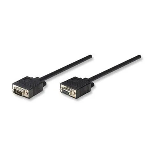 Cable de Video Manhattan 309011 - HD15 - Macho a Hembra - Para monitor SVGA - 1.8M - 309011 Cable de Video Manhattan 309011 - HD15 - Macho a Hembra - Para monitor SVGA - 1.8M - 309011