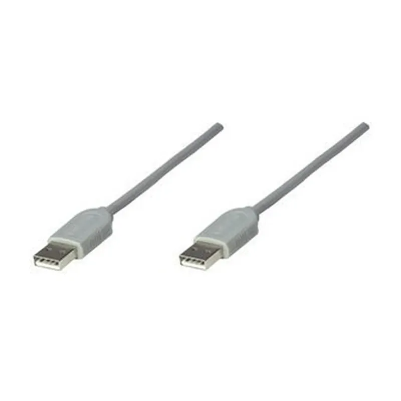 Cable USB Manhattan - 1.8mts - Gris - 317887