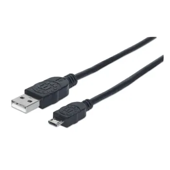 Cable USB Manhattan 325677 - USB a Micro USB - 50 cm - 325677