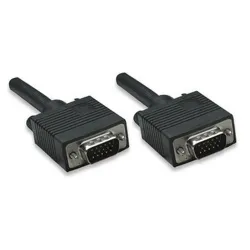 Cable Manhattan para Monitor SVGA - HD15 Macho - HD15 Macho - 20mts - Negro - 335607 Cable Manhattan para Monitor SVGA - HD15 Macho - HD15 Macho - 20mts - Negro - 335607