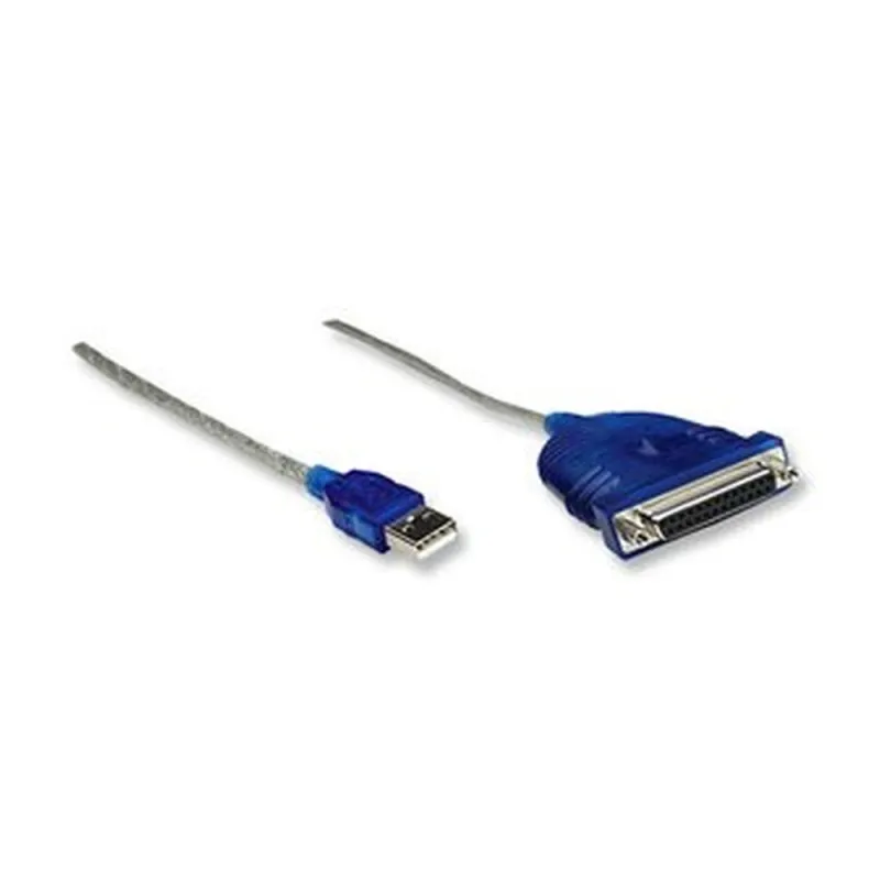 Convertidor de USB a Paralelo DB25 Manhattan - para Impresora - 336581