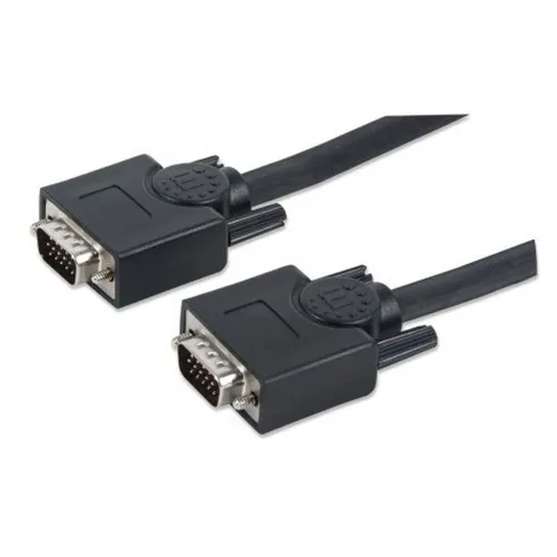 Cable para Monitor Manhattan - SVGA - 8mm - HD15 - Macho a Macho - 30mts - 337342 Cable para Monitor Manhattan - SVGA - 8mm - HD15 - Macho a Macho - 30mts - 337342
