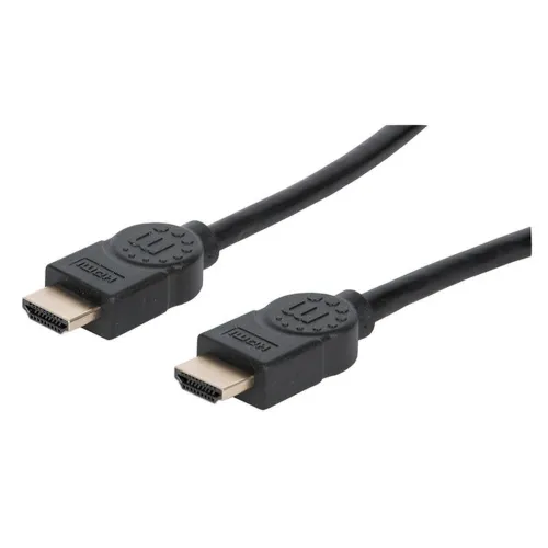 Cable HDMI Manhattan 354332 - 48Gbps - Blindado - 3 Mts - Negro - 354332 Cable HDMI Manhattan 354332 - 48Gbps - Blindado - 3 Mts - Negro - 354332
