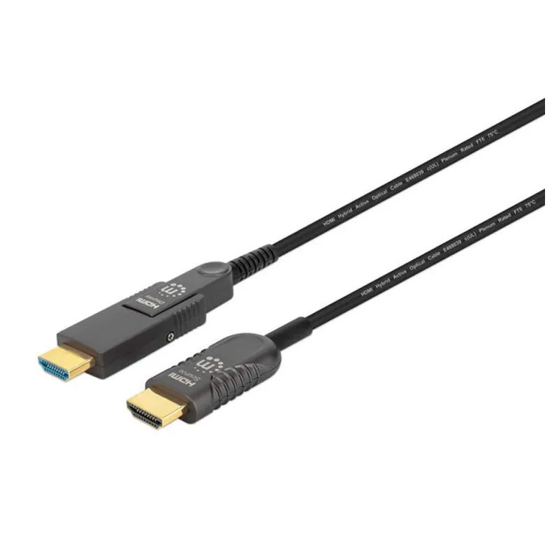 Cable Manhattan 355193 - HDMI a HDMI/Micro HDMI - 30m - Negro - 355193