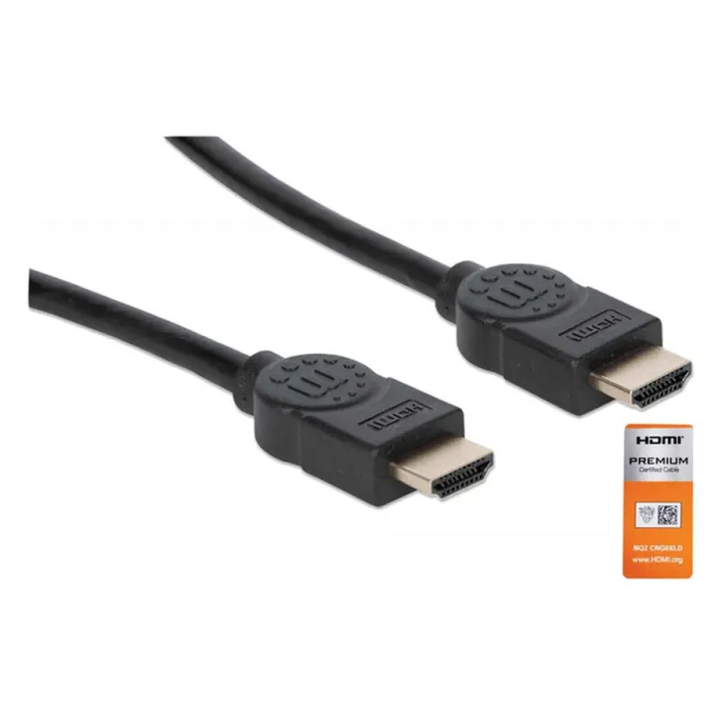 Cable de Video Manhattan 355346 - HDMI - 1.8M - 4K - 60Hz - 355346