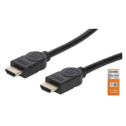 Cable de Video Manhattan 355353 - HDMI - 3M - 4K - 60Hz - 355353 Cable de Video Manhattan 355353 - HDMI - 3M - 4K - 60Hz - 355353