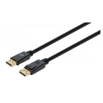 Cable DisplayPort Manhattan 355568 - 1m - Negro - 355568