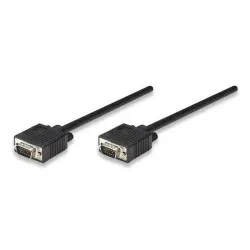 Cable VGA Manhattan - para Monitor - 8mm - HD15 M-M - 11mts - 371377 Cable VGA Manhattan - para Monitor - 8mm - HD15 M-M - 11mts - 371377
