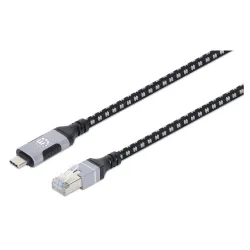 Cable Manhattan 394826 - USB-C a RJ-45 - 2m - 394826 Cable Manhattan 394826 - USB-C a RJ-45 - 2m - 394826