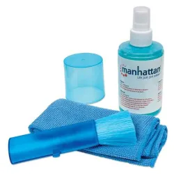 Kit de Limpieza Manhattan 421027 - 200 ml - Para LCD - 421027 Kit de Limpieza Manhattan 421027 - 200 ml - Para LCD - 421027