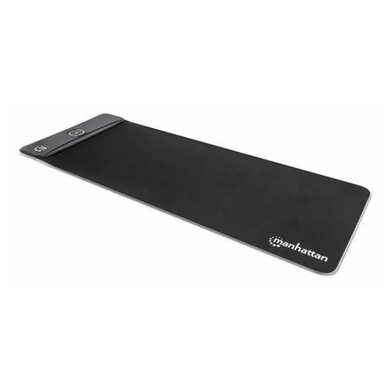 Mouse Pad Gamer Manhattan 425513 - 800x300x4mm - Carga Inalámbrica - RGB - 425513