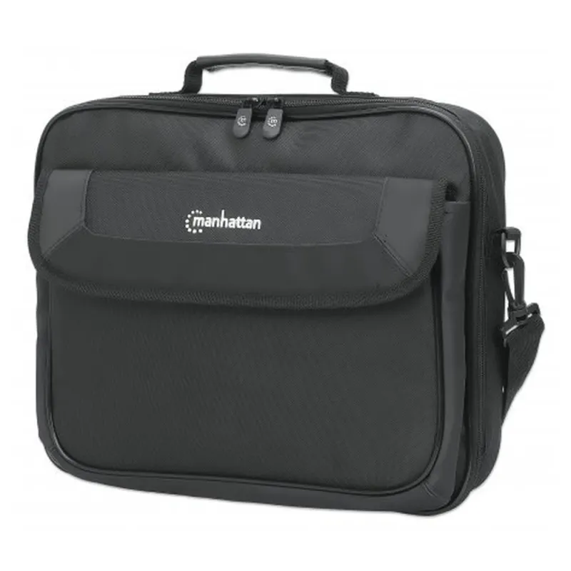 Maletín Manhattan Cambridge Clamshell - 14.1" - Negro - 439985