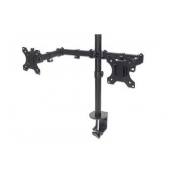 Soporte para Monitores Manhattan 461528 - Universal - Hasta 8 Kg - VESA 75 x 75mm - Negro - 461528