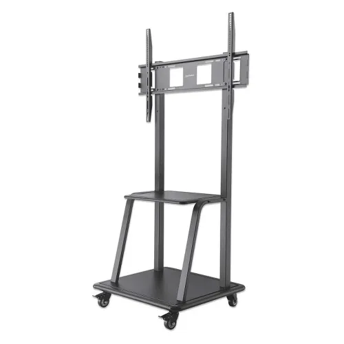 Soporte de Piso Manhattan 461665 - 37" a 100" - Soporta 150 kg - Para Pantalla - Móvil - 461665