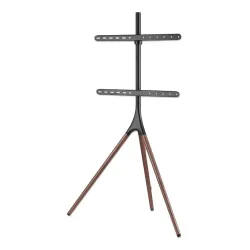 Soporte de Piso Manhattan 461795 - 45" a 65" - Soporta 32 kg - Para Pantalla - Con Trípode - 461795