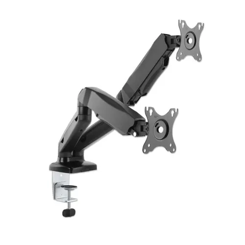 Soporte Manhattan 462501 - 17" a 32" - Hasta 9kg - para 2 Monitores - 462501