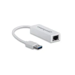 Adaptador de Red Manhattan - Fast Ethernet a USB 3.0 - Blanco - 506847 Adaptador de Red Manhattan - Fast Ethernet a USB 3.0 - Blanco - 506847
