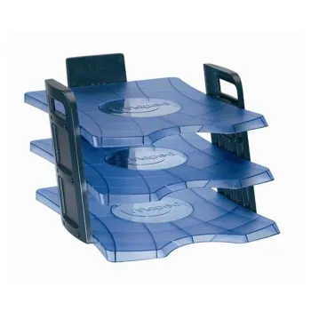 Charola Maped 3154147550106 - Apilable - 26.5 x 30.5 cm - Azul - 3154147550106