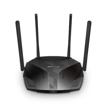 Router MERCUSYS MR80X - 2.4/5 GHz - 2402Mbps - 4x RJ-45 - 4 Antenas - MR80X