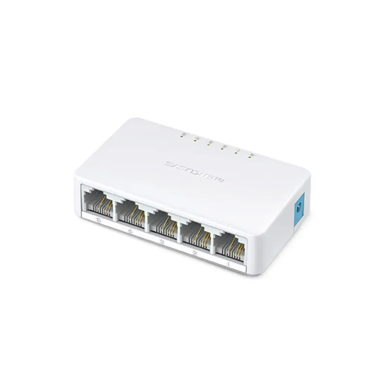 Mini Switch MERCUSYS MS105 - 5 Puertos - Fast Ethernet - No Gestionado - Blanco - MS105