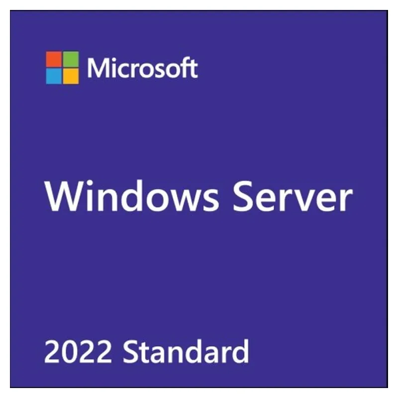 Microsoft Windows Server 2022 Standard - 16 Núcleos - OEM - 64-Bit - DVD - Español - Físico - P73-08338