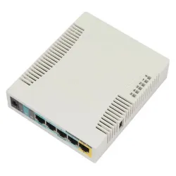 Punto de Acceso MikroTik RB951Ui-2HnD - 2,4 GHz - 100 Mbit/s - 5x RJ-45 - RB951UI-2HND Punto de Acceso MikroTik RB951Ui-2HnD - 2,4 GHz - 100 Mbit/s - 5x RJ-45 - RB951UI-2HND