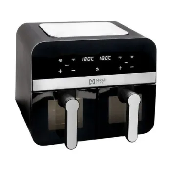 Freidora de Aire MIRATI HOME MFA13 - 2 Cestas de 4.5L Cada Una - 1700W - MFA13